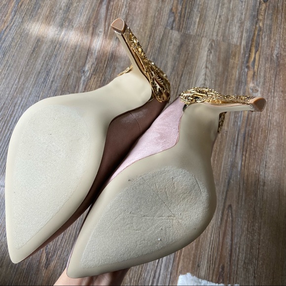 Justfab Sarina Embellished Heel Pump Size 9 - Picture 12 of 16